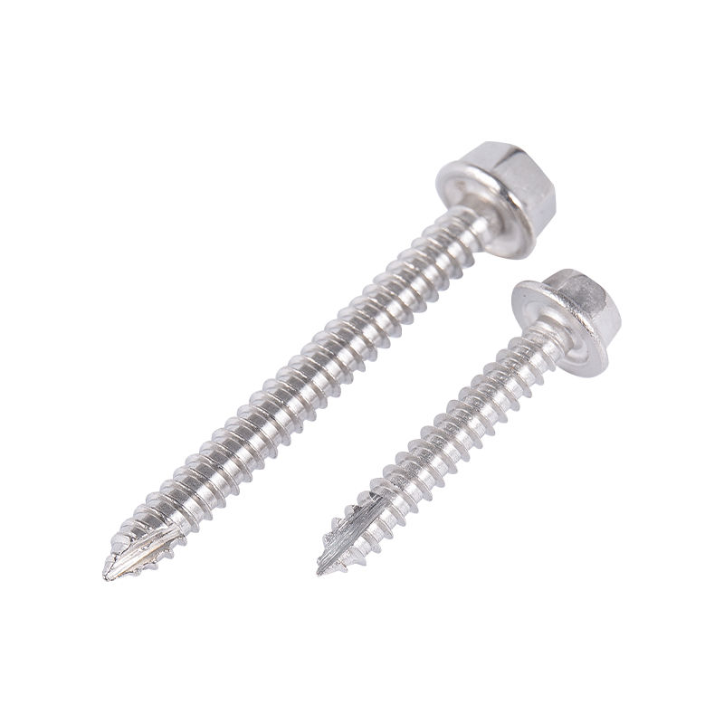 Hexagon head matalim na point self-tapping screws